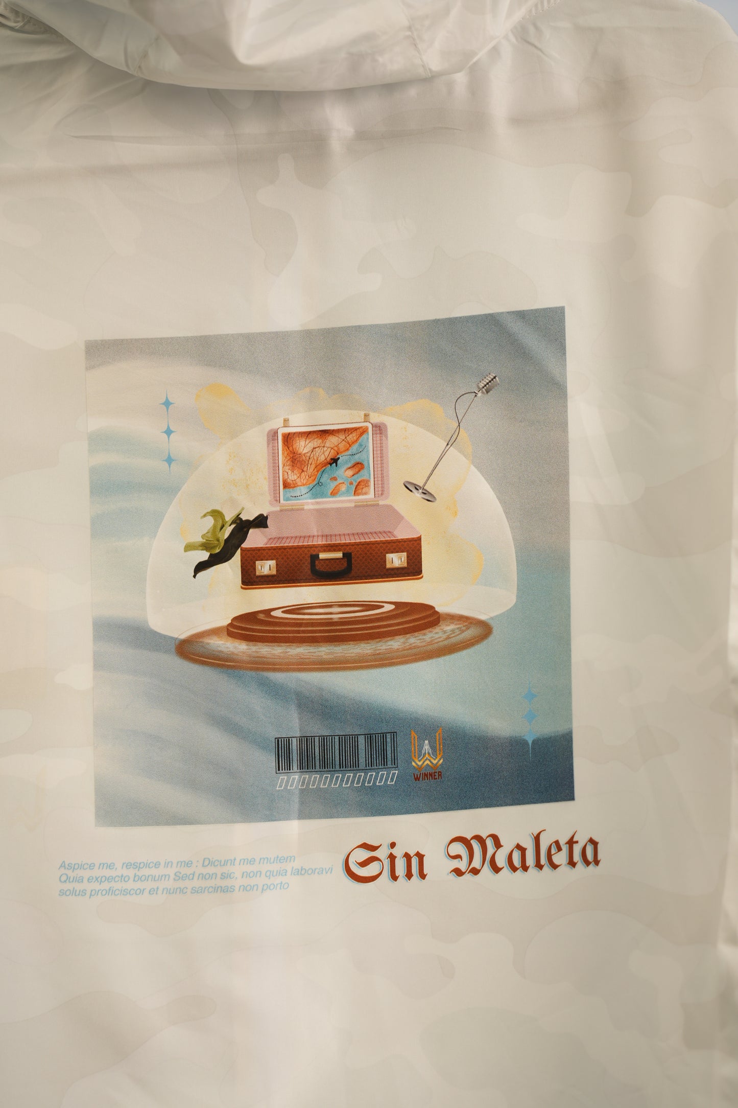 SIN MALETA - DREAM UNISEX LIGHTWEIGHT ZIP UP WINDBREAKER