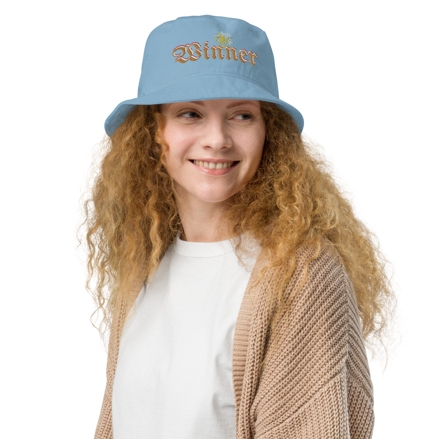 Winner "Believe it" bucket hat
