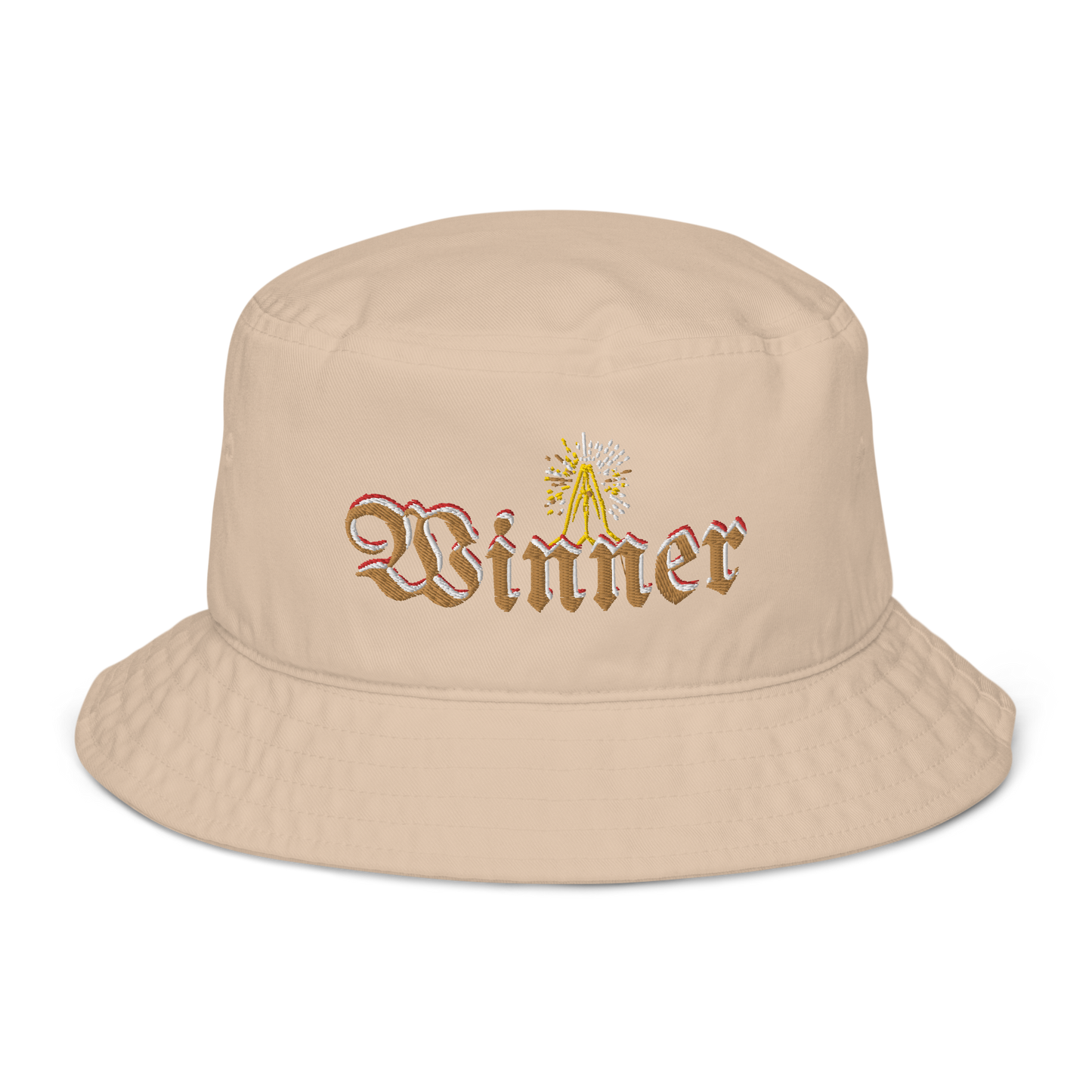 Winner "Believe it" bucket hat