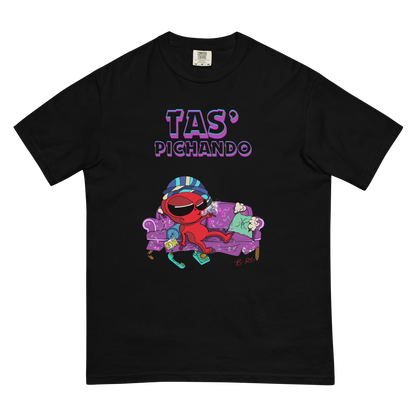 “Tas Pichando” Red Mascot T- Shirt (View Colors)