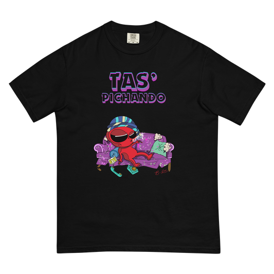 “Tas Pichando” Red Mascot T- Shirt (View Colors)