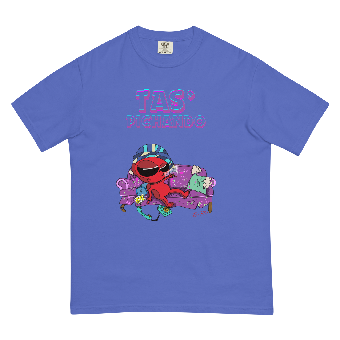 “Tas Pichando” Red Mascot T- Shirt (View Colors)