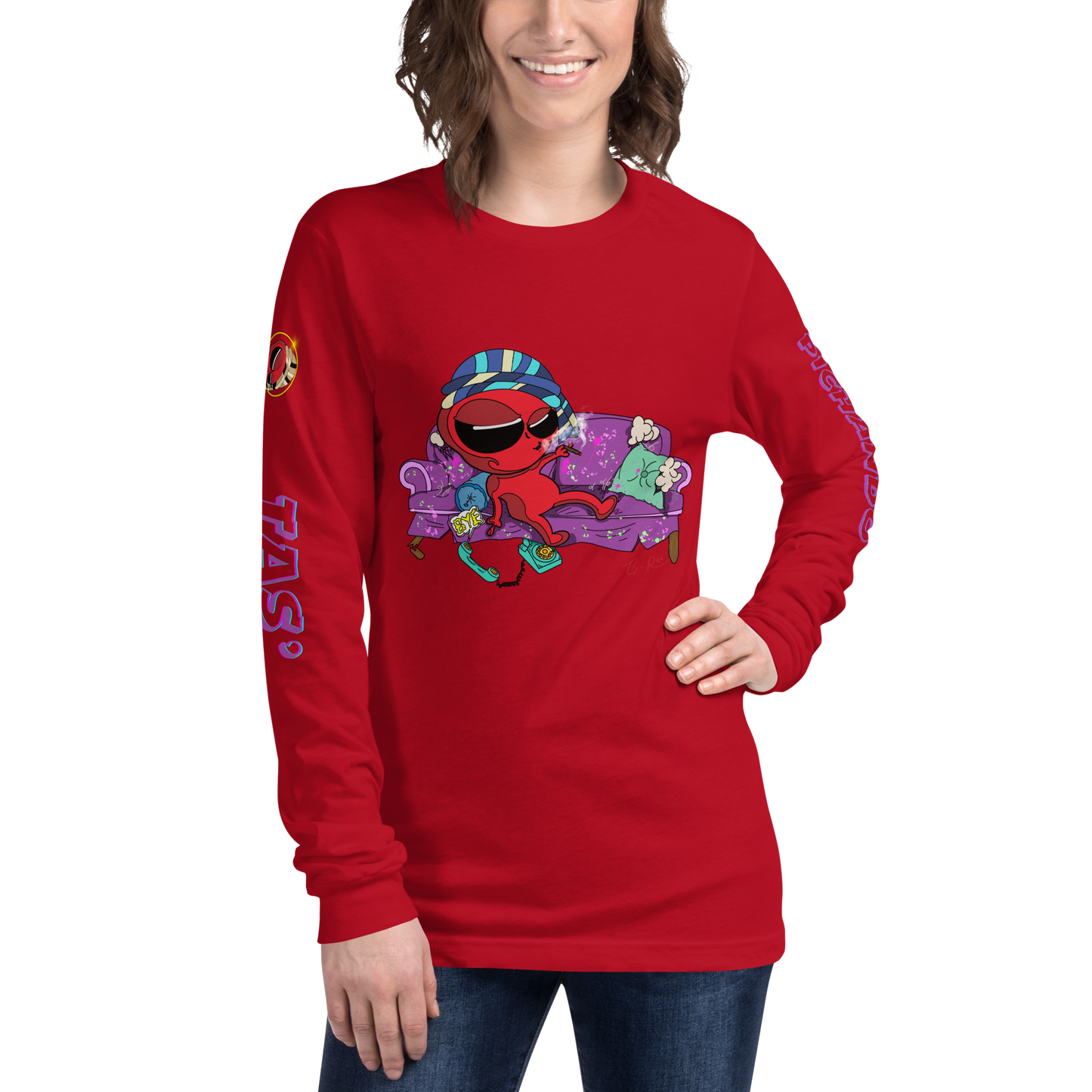 “Tas Pichando” Unisex Long Sleeve Tee (View Colors)