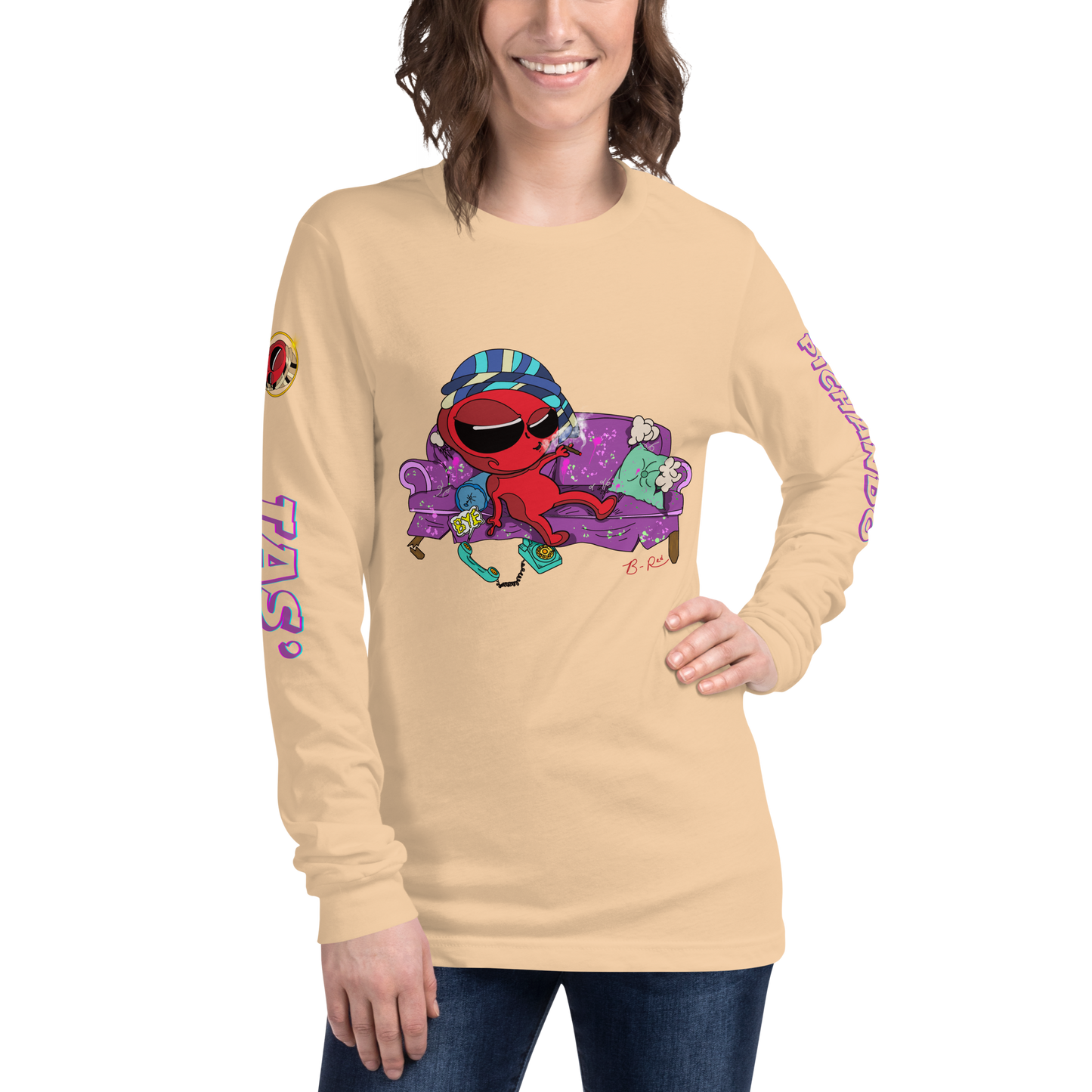 “Tas Pichando” Unisex Long Sleeve Tee (View Colors)