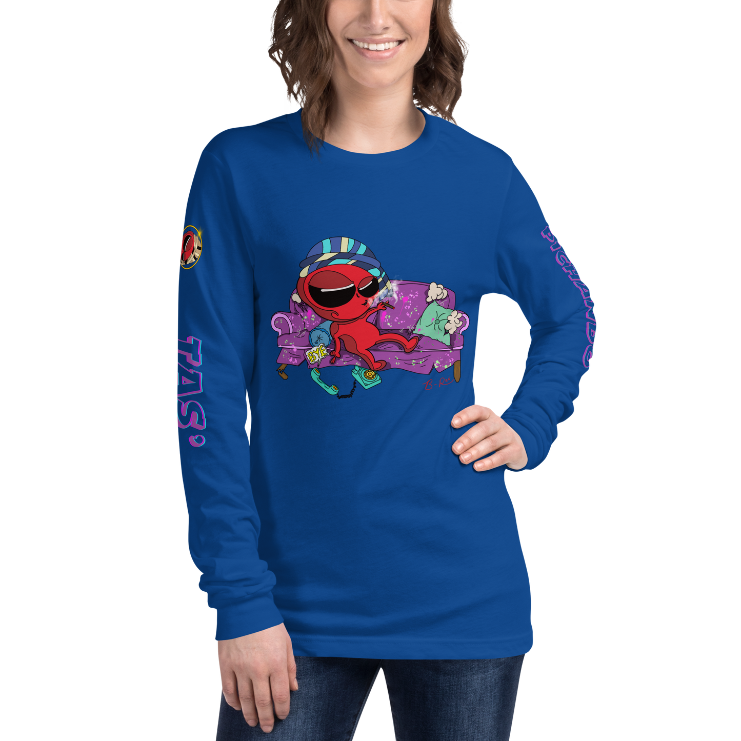 “Tas Pichando” Unisex Long Sleeve Tee (View Colors)